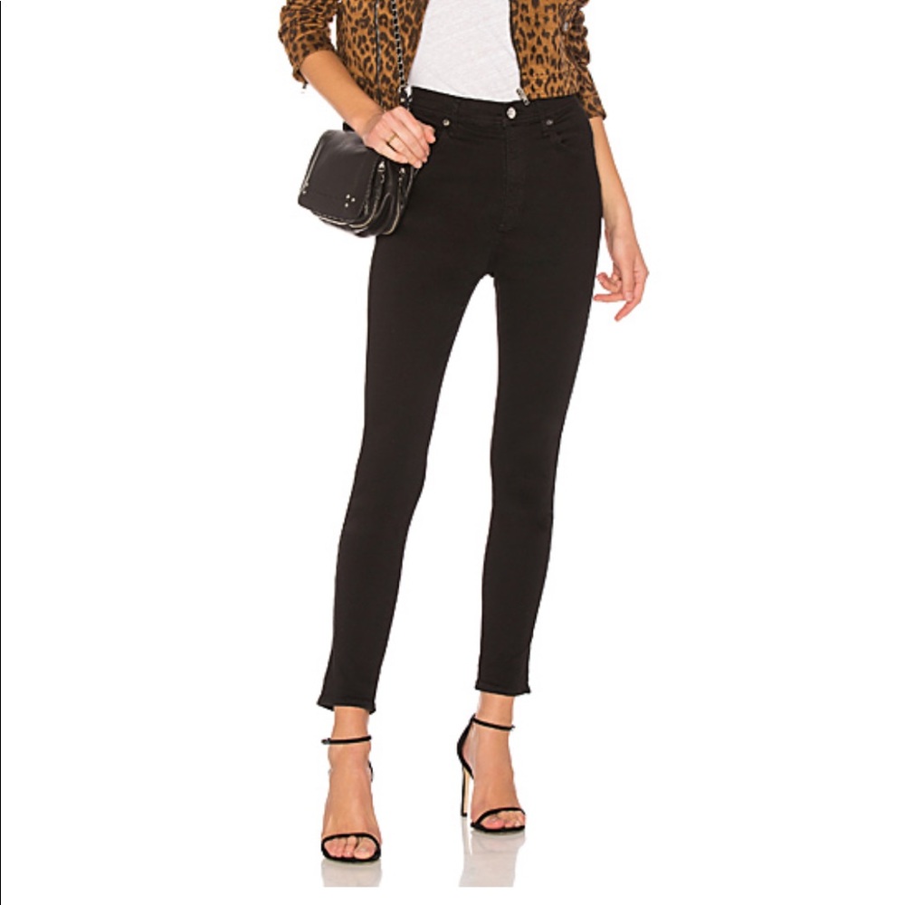 COPY - AGOLDE Roxanne Super High Rise Skinny - Size 25